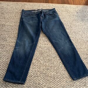 J Brand Women's Straight-Leg Jeans in Dark Blue Wash